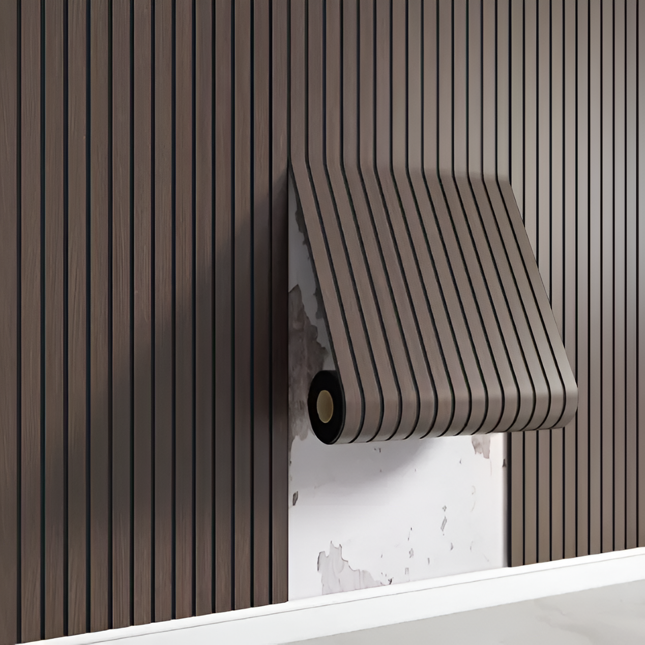 3D Luxury Wall Panels - Elegant Textured PVC Design for Modern Interiors, Moisture-Resistant and Easy to Install 4