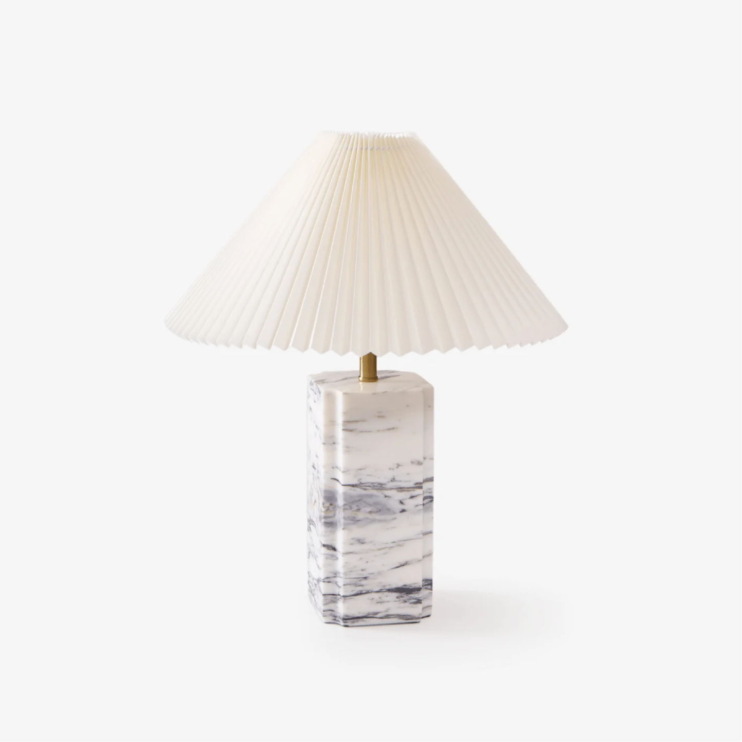 Elegant Marble Table Lamp – Contemporary Bedside or Desk Lamp with LED Compatibility for Modern Home Décor 3