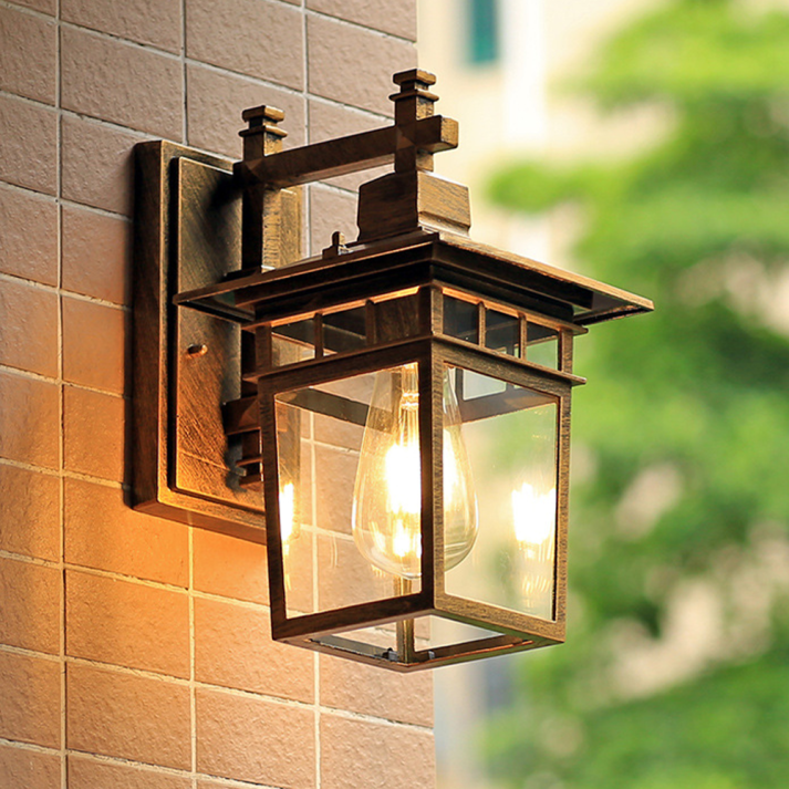 Elegant Waterproof Outdoor Wall Lamp with Adjustable Head – Modern Exterior Wall Light Sconce for Patios and Gardens 2