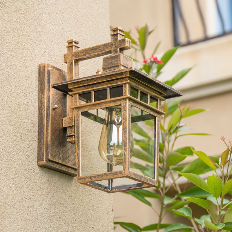 Elegant Waterproof Outdoor Wall Lamp with Adjustable Head – Modern Exterior Wall Light Sconce for Patios and Gardens 4