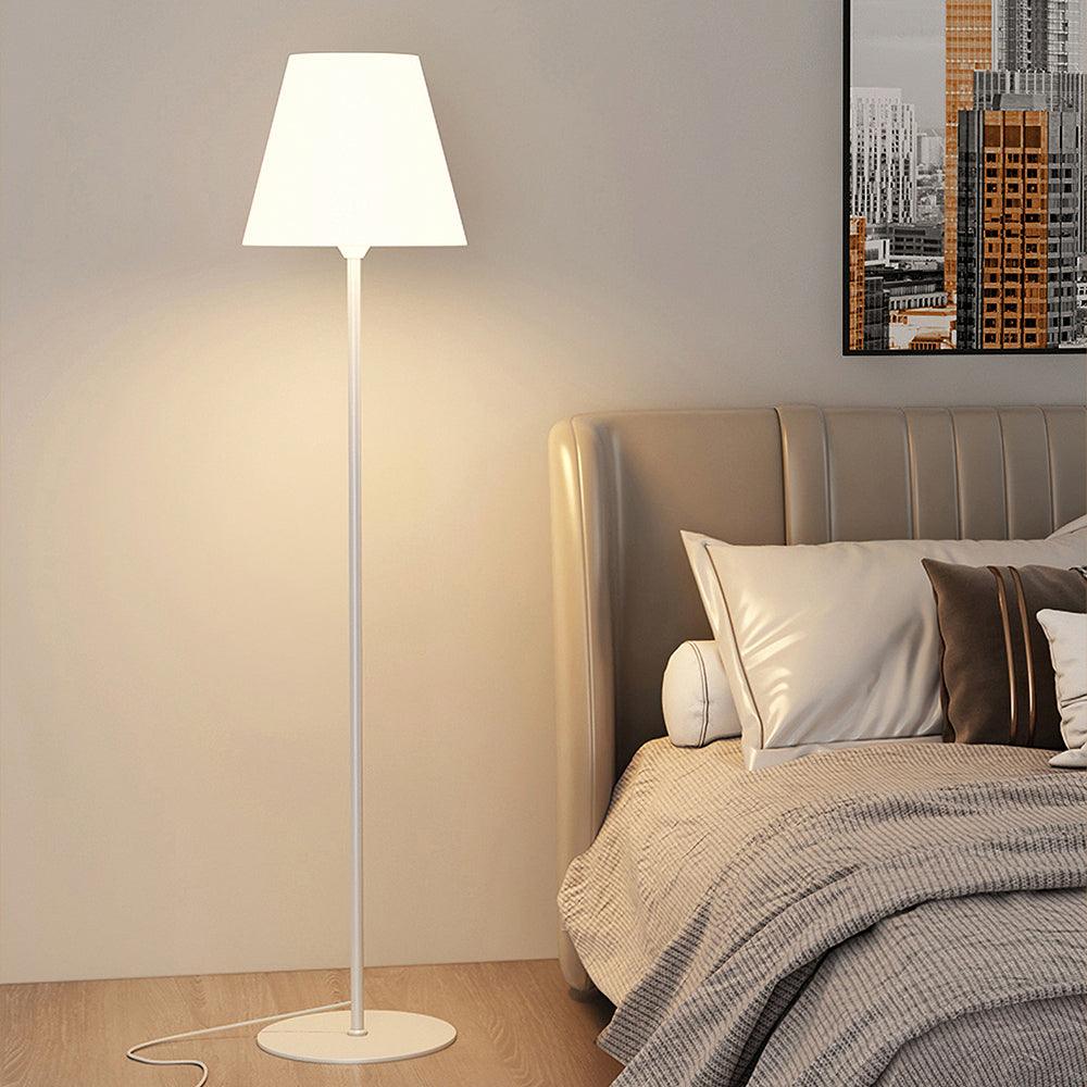 Modern Black Floor Lamp – Stylish Standing Lamp for Living Room, Metal and Acrylic Design, Compatible with LED Bulbs 1