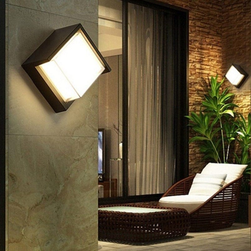 Motion Sensor Outdoor Wall Lamp, Waterproof LED Exterior Wall Light, Modern Design for Garden and Patio 3