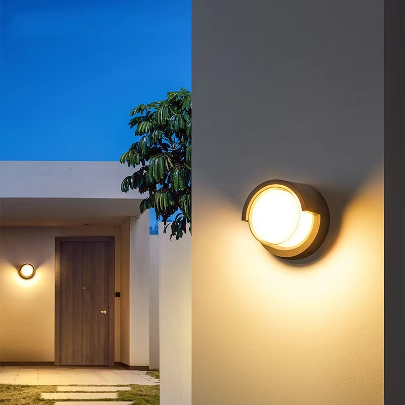 Motion Sensor Outdoor Wall Lamp, Waterproof LED Exterior Wall Light, Modern Design for Garden and Patio 6