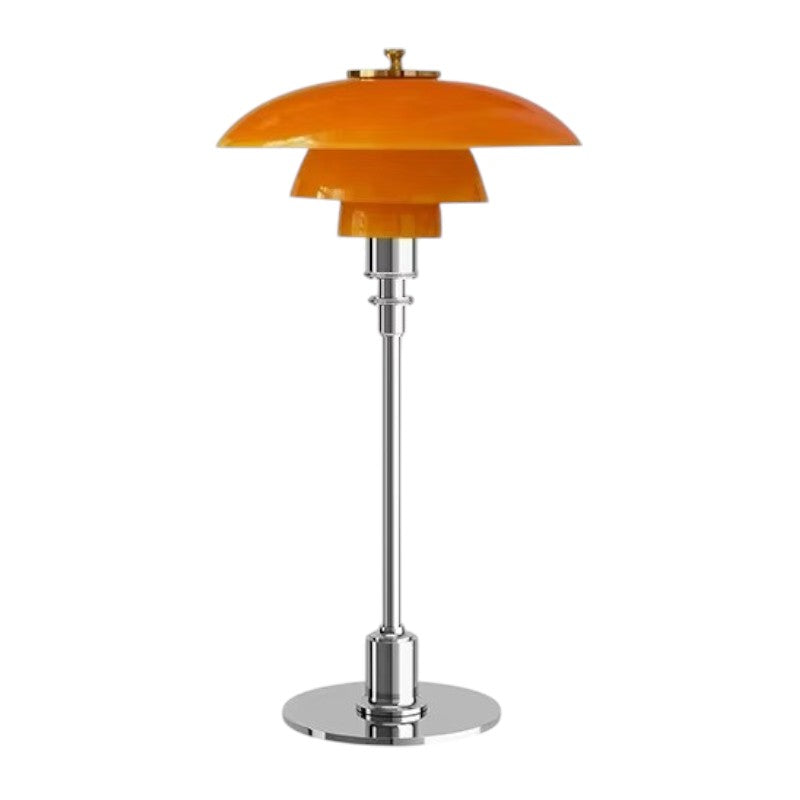 Scandinavian Minimalist Table Lamp with LED Light – Iron and Glass Design for Bedside or Desk Use 8