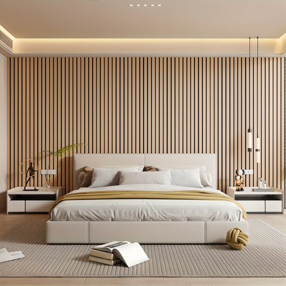 3D Luxury Wall Panels - Elegant Textured PVC Design for Modern Interiors, Moisture-Resistant and Easy to Install 5