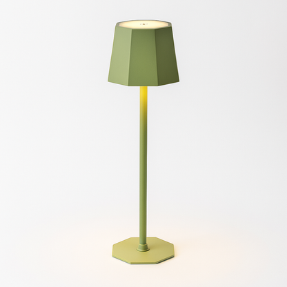 LED Table Lamp with Touch Control and Stepless Dimming – Modern Cordless Desk and Bedside Lamp in Metal and Plastic Design 10