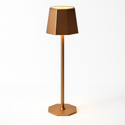 LED Table Lamp with Touch Control and Stepless Dimming – Modern Cordless Desk and Bedside Lamp in Metal and Plastic Design 6