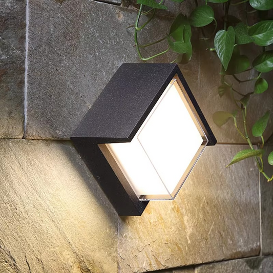 Motion Sensor Outdoor Wall Lamp, Waterproof LED Exterior Wall Light, Modern Design for Garden and Patio 0