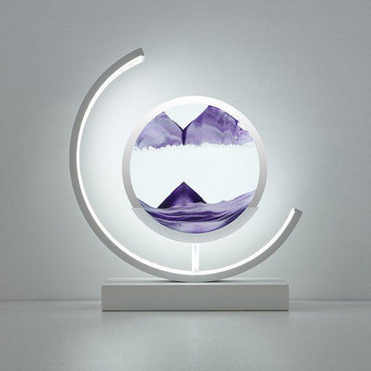 Quicksand Table Lamp with Soft LED Lighting – Unique Home Decor, Relaxing Atmosphere, USB Powered 15