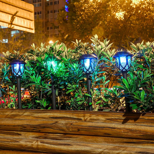 Solar Garden Lights – Elegant Outdoor Lighting for Pathways and Terraces, Energy-Efficient Solar Ground Lamp 0