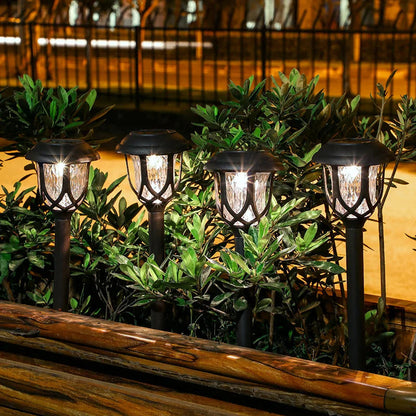 Solar Garden Lights – Elegant Outdoor Lighting for Pathways and Terraces, Energy-Efficient Solar Ground Lamp 5
